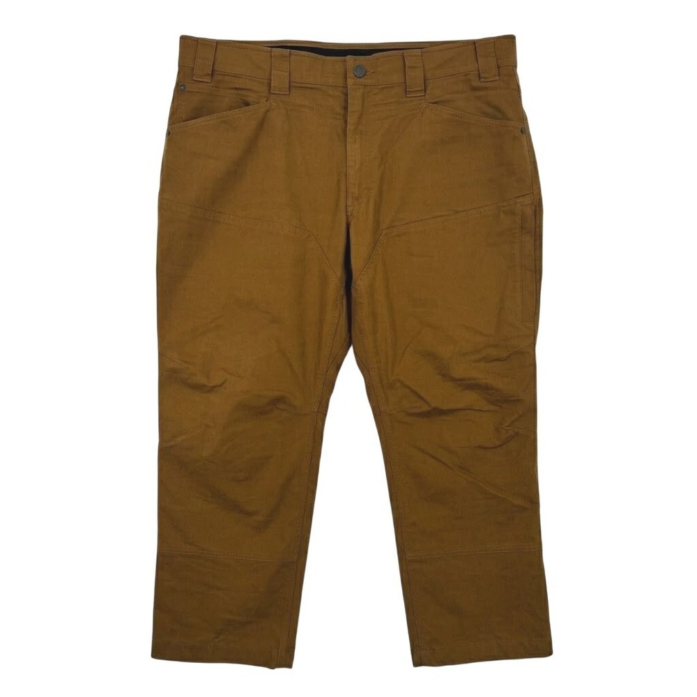Alaskan Hardgear Duluth Mens 40x28 Brown Standard Fit Stretch Work Pants 3237-23